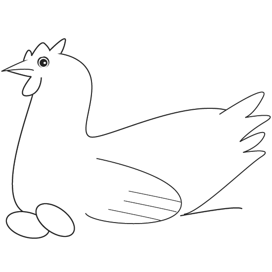 coloring chicken