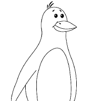 Coloring penguin