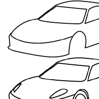 Drawing car