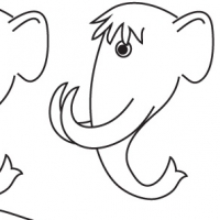 Drawing mammoth
