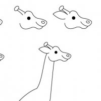 Drawing giraf